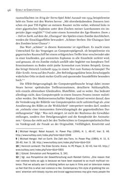 Image of the Page - 98 - in Gewalt im Computerspiel - Facetten eines Vergnügens