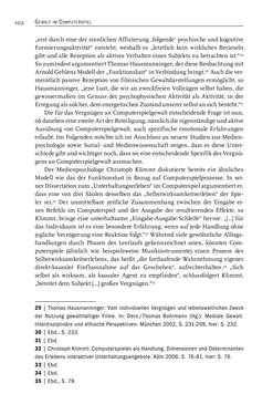 Image of the Page - 104 - in Gewalt im Computerspiel - Facetten eines Vergnügens