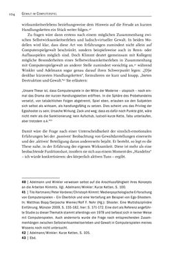 Image of the Page - 106 - in Gewalt im Computerspiel - Facetten eines Vergnügens