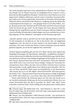 Image of the Page - 108 - in Gewalt im Computerspiel - Facetten eines Vergnügens