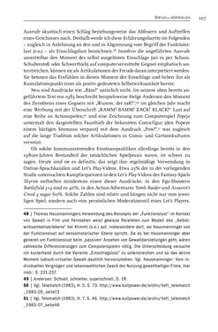Bild der Seite - 109 - in Gewalt im Computerspiel - Facetten eines Vergnügens