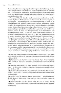 Image of the Page - 132 - in Gewalt im Computerspiel - Facetten eines Vergnügens