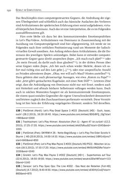 Image of the Page - 132 - in Gewalt im Computerspiel - Facetten eines Vergnügens