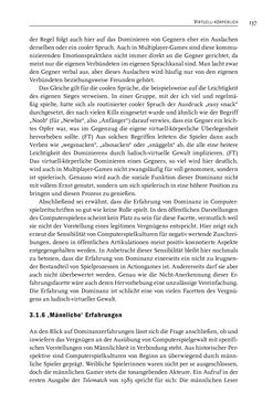 Bild der Seite - 139 - in Gewalt im Computerspiel - Facetten eines Vergnügens
