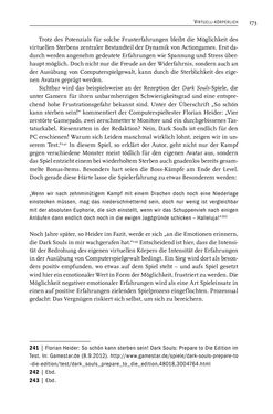 Image of the Page - 175 - in Gewalt im Computerspiel - Facetten eines Vergnügens