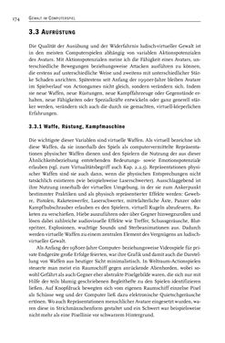Image of the Page - 176 - in Gewalt im Computerspiel - Facetten eines Vergnügens