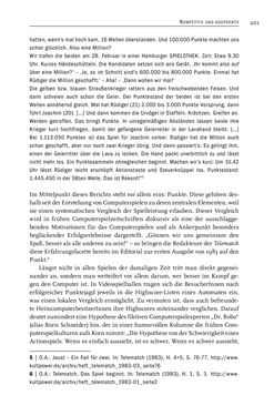 Image of the Page - 203 - in Gewalt im Computerspiel - Facetten eines Vergnügens