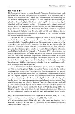 Image of the Page - 205 - in Gewalt im Computerspiel - Facetten eines Vergnügens