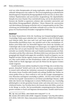 Image of the Page - 290 - in Gewalt im Computerspiel - Facetten eines Vergnügens