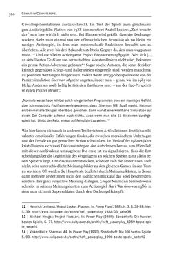Image of the Page - 302 - in Gewalt im Computerspiel - Facetten eines Vergnügens