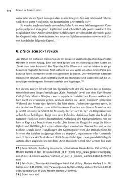 Image of the Page - 306 - in Gewalt im Computerspiel - Facetten eines Vergnügens