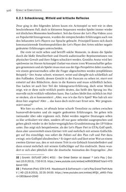 Image of the Page - 308 - in Gewalt im Computerspiel - Facetten eines Vergnügens