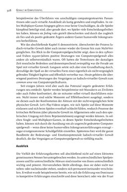 Bild der Seite - 330 - in Gewalt im Computerspiel - Facetten eines Vergnügens