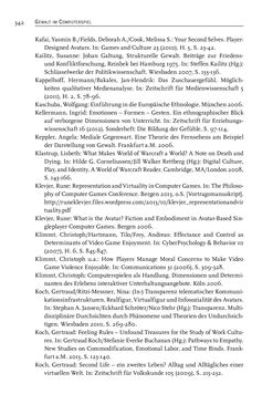 Image of the Page - 344 - in Gewalt im Computerspiel - Facetten eines Vergnügens