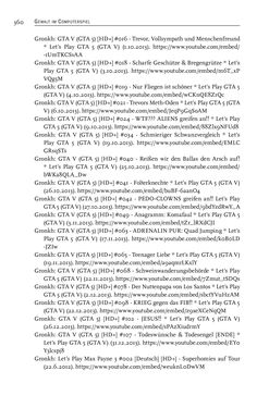 Image of the Page - 362 - in Gewalt im Computerspiel - Facetten eines Vergnügens