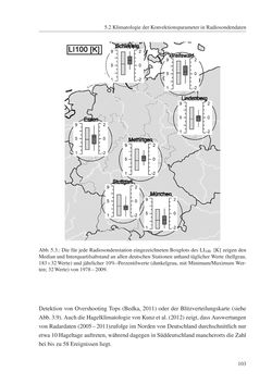 Image of the Page - 103 - in Änderung des Gewitter- und Hagelpotentials im Klimawandel