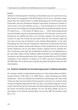 Image of the Page - 104 - in Änderung des Gewitter- und Hagelpotentials im Klimawandel