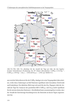 Image of the Page - 110 - in Änderung des Gewitter- und Hagelpotentials im Klimawandel