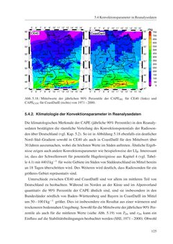 Image of the Page - 125 - in Änderung des Gewitter- und Hagelpotentials im Klimawandel
