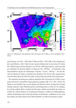 Image of the Page - 128 - in Änderung des Gewitter- und Hagelpotentials im Klimawandel