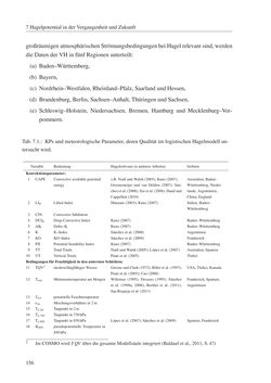 Image of the Page - 156 - in Änderung des Gewitter- und Hagelpotentials im Klimawandel