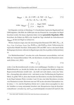 Image of the Page - 160 - in Änderung des Gewitter- und Hagelpotentials im Klimawandel