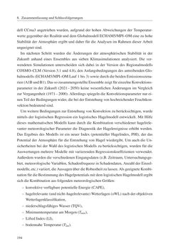 Bild der Seite - 194 - in Änderung des Gewitter- und Hagelpotentials im Klimawandel
