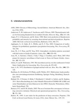 Bild der Seite - 223 - in Änderung des Gewitter- und Hagelpotentials im Klimawandel