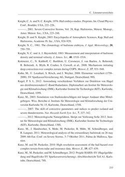 Image of the Page - 233 - in Änderung des Gewitter- und Hagelpotentials im Klimawandel