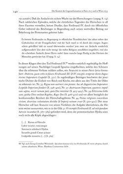 Bild der Seite - 140 - in Giambattista Marinos Wort-Zucht-Peitschen und die Gegenreformation in Wien um 1655