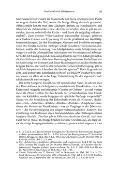 Image of the Page - 83 - in Glaubenskämpfe - Katholiken und Gewalt im 19. Jahrhundert