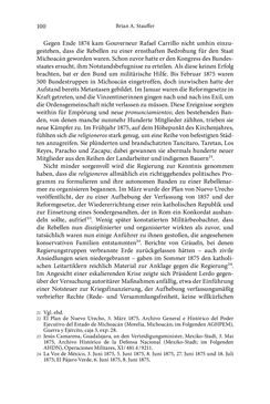 Bild der Seite - 100 - in Glaubenskämpfe - Katholiken und Gewalt im 19. Jahrhundert