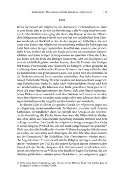 Bild der Seite - 115 - in Glaubenskämpfe - Katholiken und Gewalt im 19. Jahrhundert