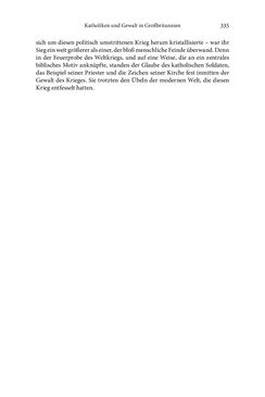 Bild der Seite - 335 - in Glaubenskämpfe - Katholiken und Gewalt im 19. Jahrhundert