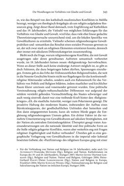 Image of the Page - 343 - in Glaubenskämpfe - Katholiken und Gewalt im 19. Jahrhundert