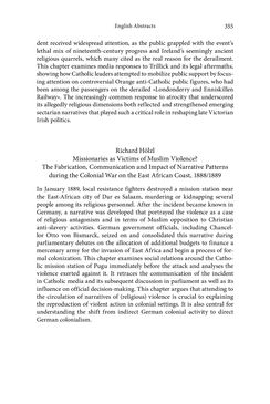 Image of the Page - 355 - in Glaubenskämpfe - Katholiken und Gewalt im 19. Jahrhundert