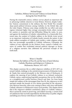 Image of the Page - 357 - in Glaubenskämpfe - Katholiken und Gewalt im 19. Jahrhundert