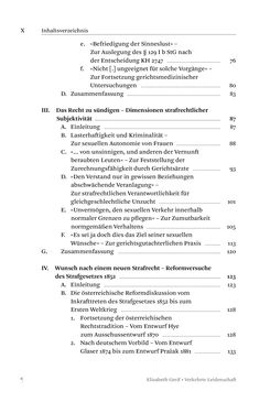 Image of the Page - X - in Verkehrte Leidenschaft - Gleichgeschlechtliche Unzucht im Kontext von Strafrecht und Medizin
