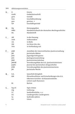 Bild der Seite - XVI - in Verkehrte Leidenschaft - Gleichgeschlechtliche Unzucht im Kontext von Strafrecht und Medizin