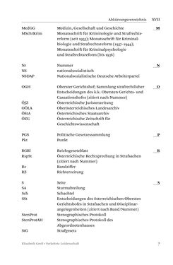 Bild der Seite - XVII - in Verkehrte Leidenschaft - Gleichgeschlechtliche Unzucht im Kontext von Strafrecht und Medizin