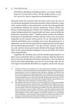 Image of the Page - 36 - in Verkehrte Leidenschaft - Gleichgeschlechtliche Unzucht im Kontext von Strafrecht und Medizin