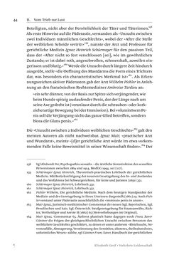 Image of the Page - 44 - in Verkehrte Leidenschaft - Gleichgeschlechtliche Unzucht im Kontext von Strafrecht und Medizin