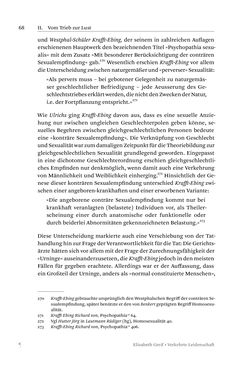 Image of the Page - 68 - in Verkehrte Leidenschaft - Gleichgeschlechtliche Unzucht im Kontext von Strafrecht und Medizin