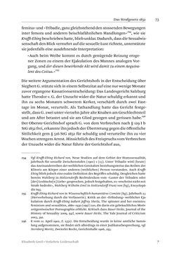 Bild der Seite - 73 - in Verkehrte Leidenschaft - Gleichgeschlechtliche Unzucht im Kontext von Strafrecht und Medizin