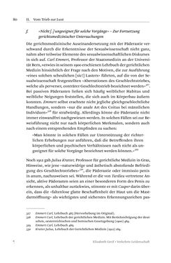 Image of the Page - 80 - in Verkehrte Leidenschaft - Gleichgeschlechtliche Unzucht im Kontext von Strafrecht und Medizin