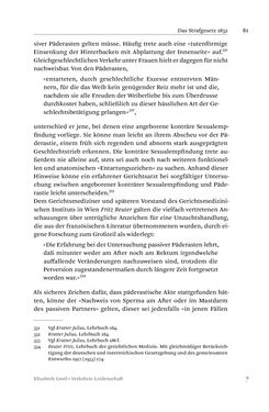 Bild der Seite - 81 - in Verkehrte Leidenschaft - Gleichgeschlechtliche Unzucht im Kontext von Strafrecht und Medizin