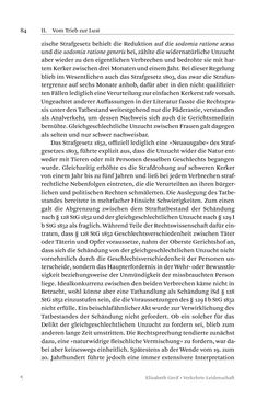 Image of the Page - 84 - in Verkehrte Leidenschaft - Gleichgeschlechtliche Unzucht im Kontext von Strafrecht und Medizin