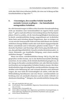 Bild der Seite - 105 - in Verkehrte Leidenschaft - Gleichgeschlechtliche Unzucht im Kontext von Strafrecht und Medizin