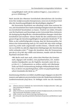 Image of the Page - 109 - in Verkehrte Leidenschaft - Gleichgeschlechtliche Unzucht im Kontext von Strafrecht und Medizin