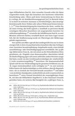 Bild der Seite - 115 - in Verkehrte Leidenschaft - Gleichgeschlechtliche Unzucht im Kontext von Strafrecht und Medizin
